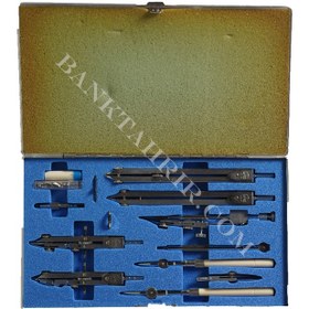 تصویر ست پرگار مهندسی Precision Drawing Instruments gz-18 