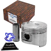 تصویر مجموعه پیستون و گژن پین گرید A تیبا، کوئیک سایپا یدک(100826)( مارک 4 