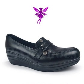 تصویر کفش کالج طبی پاشنه ۵ سانتی women's new loafer shoes