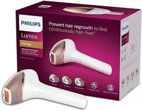 تصویر لیزر IPL فیلیپس اورجینال همراه باسری اضافه و موزن گوش و بینی و ابرو Philips Lume 