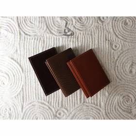 تصویر جاکارتی چرم دوبل leather card holder