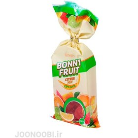 تصویر پاستیل شکری بانی فروت روشن طعم مخلوط میوه های تابستانی 200 گرم Roshen Bunny Fruit Sugar mix summer 200gr