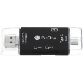 تصویر مبدل USB-C / USB / microUSB به SD / USB / TF پرووان مدل PCO03 