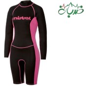 تصویر (وتسوت) لباس غواصی و ورزش های آبی۳ میل Mistral زنانه نیم تنه آستین بلند Neoprene wetsuit