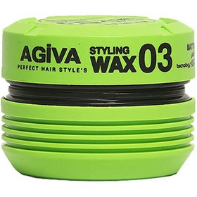 تصویر واکس مو شماره 03 حجم 175 میل آگیوا Agiva Styling Wax 03 175ml