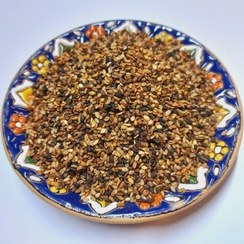 تصویر کنجد قهوه ای شسته شده 1 کیلویی 