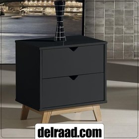 تصویر پاتختی چوبی B14 