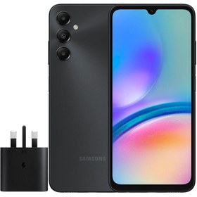 تصویر گوشی موبایل سامسونگ مدل Galaxy A05s دو سیم کارت ظرفیت 128 گیگابایت و رم 4 گیگابایت به همراه شارژر 15وات سامسونگ Samsung Galaxy A05s Dual SIM 128GB And 4GB RAM Mobile Phone with 15W Samsung charger