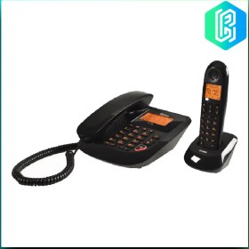 تصویر گوشی تلفن بی سیم مولتی تک مدل DC 7302 MULTITEK DC 7302 Corded & Cordless Phone