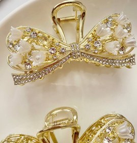 تصویر کلیپس مو طرح پاپیون - محدود 