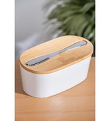 تصویر کره خوری سرامیکی درب بامبو آجار کد 06129 