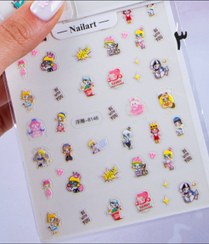 تصویر لنز ناخن استیکر ناخن - مدل۳ 