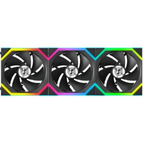 تصویر فن کیس Lian Li Uni Fan SL120 Reverse Blade Wireless - 3 in 1 - Black 