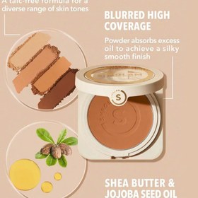 تصویر پنکک کرم پودری رنگ fair ش__یگ__lam(اصلی) 