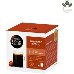 تصویر کپسول قهوه دولچه گوستو آمریکانو اینتنسو Americano Intenso Nescafé Dolce Gusto Americano Intenso