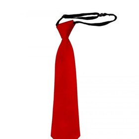 تصویر کراوات بچه گانه مدل تکرنگ قرمز کد 2135 