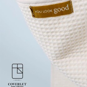 تصویر حوله پت رنگ کرم مدل JOYPET 