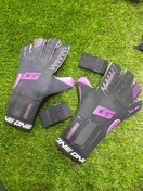تصویر دستکش‌دروازه بانی اورجینال خارجی برند گریپ مود سایز 1۰ رنگ‌مشکی بنفش و مشکی نارنجی و مشکی سفید - ۱۰ / ۱۰ / ۱۰ 