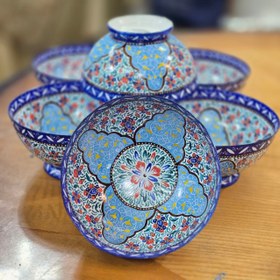 تصویر کاسه میناکاری 