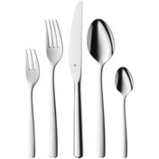 تصویر ست 60 پارچه قاشق و چنگال آتریا 12 نفره وی ام اف | WMF Cutlery Value Set Atria, Cromargan, 60-piece 