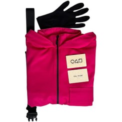 تصویر ست لباس کارکنان اسکویید گیم مدل تی‌وی‌فن 