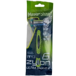 تصویر خودتراش شش لبه مردانه مستر شیو Master Shave مدل Zylon6 