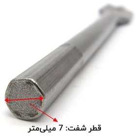 تصویر مته برگی سایز 35