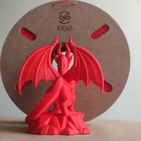 تصویر فیلامنت abs قرمز EX3D 