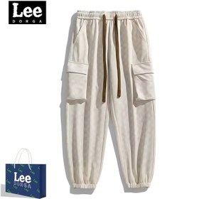 تصویر شلوار راحتی گشاد برند نی لی نا برند lee New Lee Na Brand Loose Fit Sweatpants