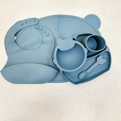 تصویر لیتل وانس غذا خوری سیلیکونی 6 تیکه 