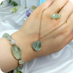 تصویر نیم ست فلوریت سبز 