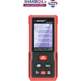 تصویر متر لیزری سندوی مدل SW-DS100 Sandway Laser Meter Model SW-DS100