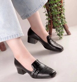 تصویر کفش زنانه چرم کد لیدی 