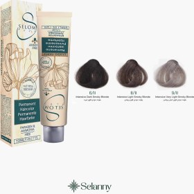 تصویر رنگ مو سلوم سری دودی قوی 