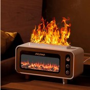 تصویر دستگاه بخور سرد طرح شومینه 