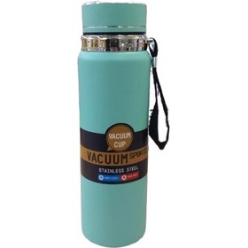 تصویر فلاسک برند VACUUM CUP حجم 1 لیتر و 0.6 لیتر دما سنج دار 