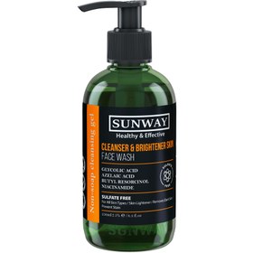 تصویر Sunway face wash skin cleansing and brightening 