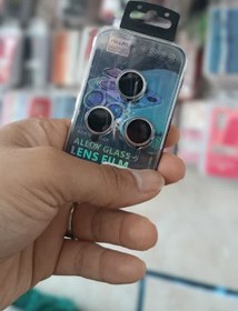 تصویر محافظ لنز دوربین ایفون 13 پروiPhone 13 PRO رنگ سیلور lenz gurd lenz gurd