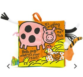 تصویر Farm Tails Activity cloth Book Farm Tails Activity cloth Book