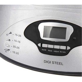 تصویر بخارپز پارس خزر مدل Digi Steel سیلور 