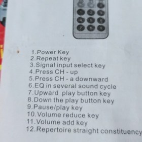 تصویر امپلی فایر (دک پاور )فوق العاده 360وات (18+180)وات خرید امازون BT-306 