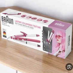 تصویر اتو و حالت دهنده مو سه کاره 