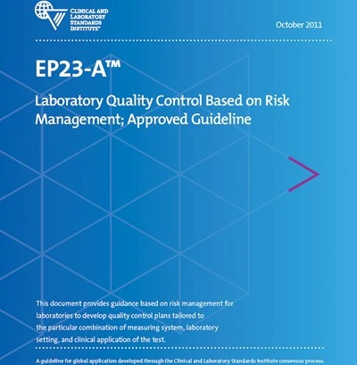 خرید و قیمت کتاب CLSI EP23-A : Laboratory Quality Control Based on Risk ...
