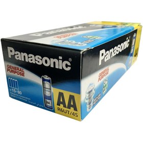 تصویر باتری قلمی پاناسونیک مدل Panasonic Hyper AA بسته 60 عددی 
