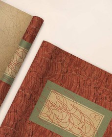 تصویر 3 برگ کاغذ کادو کرافت – 1207 