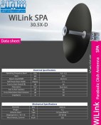 تصویر آنتن دیش 30 Dbi Dual وایلینک WiLink SPA-30.5x-D WiLink SPA-30.5x-D