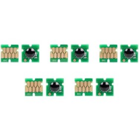 تصویر ست 5رنگ چیپ پلاتر اپسون T7200 