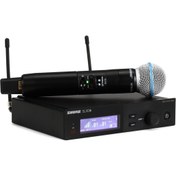 تصویر میکروفن بیسیم شور SHURE-SLXD4_BETA-58 Shure wireless microphone SHURE-SLXD4_BETA-58