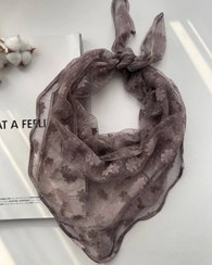 تصویر مینی اسکارف توری قواره ۸۰ 