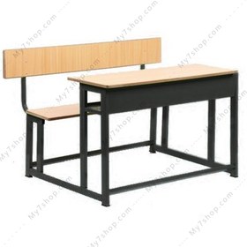 تصویر نیمکت آموزشی چوبی 2215 